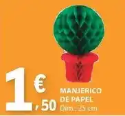 E.Leclerc Dim - manjerico de papel promoção