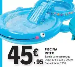 E.Leclerc Intex - piscina promoção