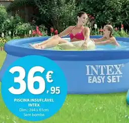 E.Leclerc Intex - piscina insufável promoção