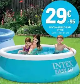 E.Leclerc Intex - piscina insulavel promoção