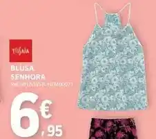 E.Leclerc Blusa senhora promoção