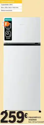E.Leclerc Hisense - refrigerante pc363dmb promoção