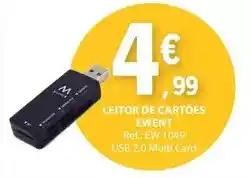 E.Leclerc Leitor de cartoes ewen promoção