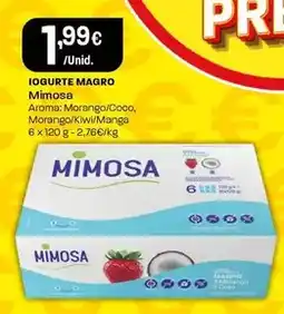 Intermarché Mimosa - iogurte magro promoção