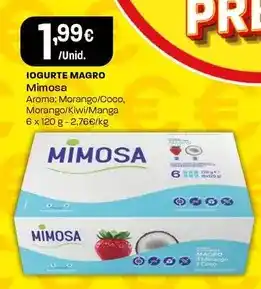 Intermarché Mimosa - iogurte magro promoção