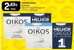 Intermarché Danone - iogurte oikos promoção