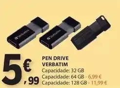 E.Leclerc Verbatim - pen drive promoção