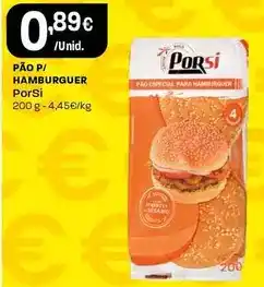 Intermarché Porsi - pao p/ hamburguer promoção