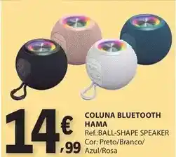 E.Leclerc Coluna bluetooth hama promoção
