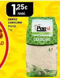 Intermarché Porsi - arroz carolino promoção