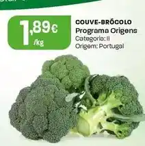Intermarché Programa origens - couve-brócolo promoção