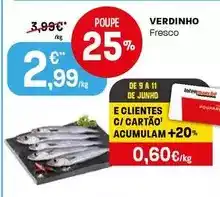 Intermarché Verdinho promoção