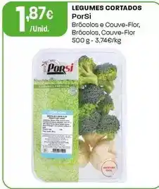 Intermarché Porsi - legumes cortados promoção