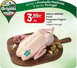Intermarché Porsi programa origens - pato c/miúdos promoção
