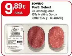 Intermarché Porsi select - bovino promoção