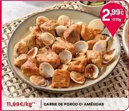 Intermarché Carne de porco c/ ameijoas promoção