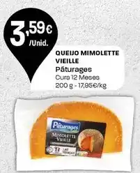 Intermarché Páturages - queijo mimolette vieille promoção