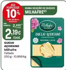 Intermarché Milhafre - queijo açoriano promoção