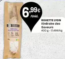 Intermarché Itinéraire des saveurs - rosette lyon promoção
