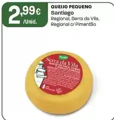 Intermarché Santiago - queijo pequeno promoção