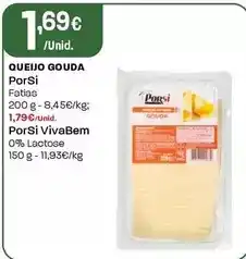 Intermarché Porsi - queijo gouda promoção