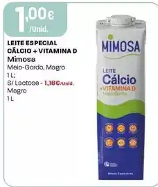 Intermarché Mimosa - leite especial cálcio + vitamina d promoção