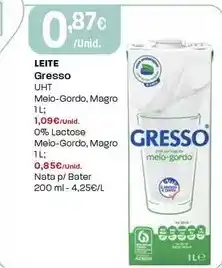 Intermarché Gresso - leite promoção