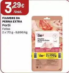 Intermarché Porsi - fiambre da perna extra promoção