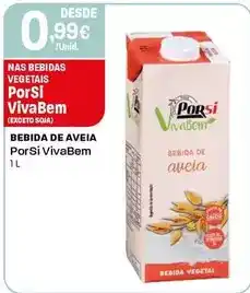 Intermarché Porsi vivabem - bebida de aveia promoção