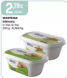 Intermarché Mimosa - manteiga promoção