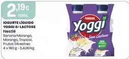 Intermarché Nestlé - iogurte líquido yoggi s/lactose promoção