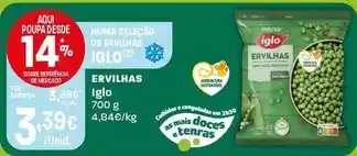 Intermarché Iglo - ervilhas promoção