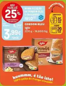 Intermarché Iglo - cordon bleu promoção