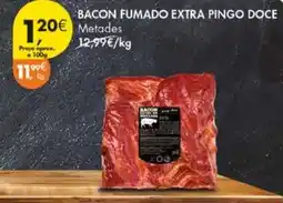 Pingo Doce Bacon fumado extra pingo doce metades promoção