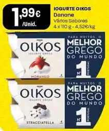 Intermarché Danone - iogurte oikos promoção