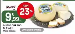 Intermarché D. pedro - queijo curado promoção