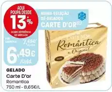 Intermarché Carte d'or - gelado promoção