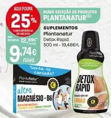 Intermarché Planta natur - suplementos promoção