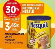 Intermarché Nesquik - achocolatado em po promoção