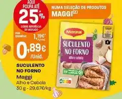 Intermarché Maggi - suculento no forno promoção