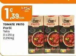 Intermarché Porsi - tomate frito promoção