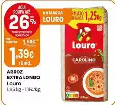 Intermarché Louro - arroz extra lungo promoção
