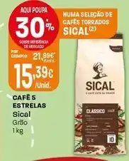 Intermarché Sical - café 5 estrelas promoção
