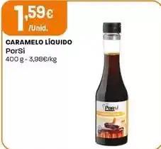 Intermarché Porsi - caramelo liquido promoção