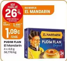 Intermarché El mandarin - pudim flan promoção