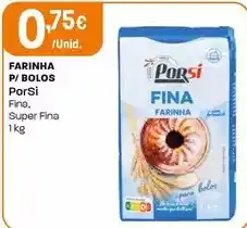 Intermarché Porsi - farinha p/bolos promoção