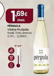 Intermarché Pergula - vinho frutado promoção