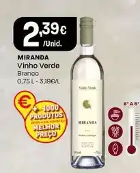 Intermarché Miranda - vinho verde promoção