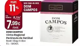 Intermarché Dom campos - vinho regional peninsula de setúbal promoção