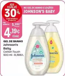 Intermarché Johnson's baby - gel de banho promoção